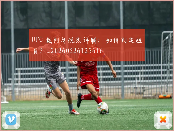 UFC 裁判与规则详解：如何判定胜负？_20260526125616